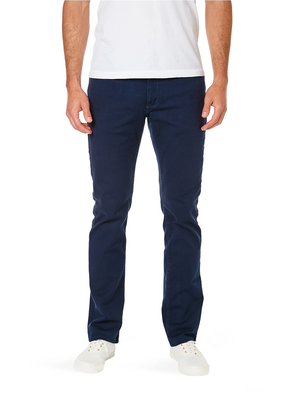 Men's Slim Mercer Jeans in Navy Blue by Mott & Bow 34x32